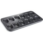 Mowze - moule  madeleine antiadhsif de 12 tasses
