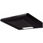 Hotte d�corative murale noire 50 cm ? extraction 175 m� / h ? niveau sonore 63 db ? filtre aluminium ...