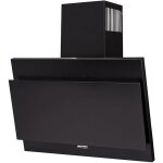 60 - om - 43 hotte aspirante d�corative 60cm cuisine extraction / recirculation air, moderne noir - mpm ...