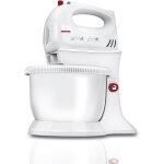 Mpm - mmr - 16z mlangeur  ptisserie avec bol rotative 3, 4 l, 5 vitesses + turbo 750w blanc