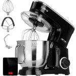 Mpm - mrk - 19b robot p�tissier boulangerie cuisine m�nager multifonction bol 6, 5 l, 6 vitesses 2200w ...