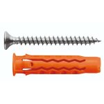 Mungo - mq - s vis d'ancrage en nylon 6x30 100 pi�ces - 1380051f