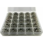 Msbd bo�te � bobines de 25 bobines de machine � coudre en plastique