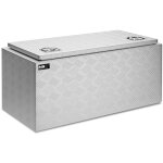 Msw - caisse � outils aluminium damier bo�te en alu caisse de transport rangement 119l