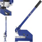 Msw - cisaille guillotine, guillotine manuelle pour tles et barres, 6 mm, largeur 170 mm