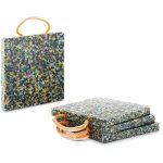 Msw - plabs de grue - 30 x 30 x 3 cm - capacit de charge jusqu' 7 000 kg - 4 pices - coins arrondis ...