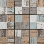 Dontodent - mosaque grs crame beach house mix - plaque 29. 8 x 29. 8cm - carreaux 4. 8 x 4. 8cm
