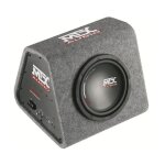 Mtx audio - mtx caisson amplifie rtp8 classe - d avec subwoofer o20 cm 120 w rms