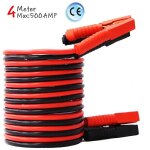 2x4m de câble de démarrage 12 / 24v 500 amp kfz batterie 2x4m de câble de démarrage 12 / 24v 500 amp kfz batterie
