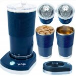 Mug isotherme de 380 ml avec indicateur de temp�rature pour les voyages et le chauffage de voiture