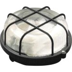 Müller - licht rund luminaire pour pièces humides e27 noir Müller - licht rund luminaire pour pièces humides e27 noir