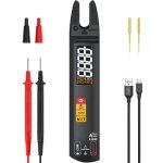 Multim�tre num�rique automatique avec pince ouverte ac / dc, tension, courant, r�sistance, continuit� ...