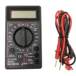Multim�tre num�rique dt - 830d, r�tro�clairage lcd, instrument de mesure du courant, voltm�tre ca / cc, ...