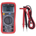 Multim�tre num�rique haute pr�cision, mesure tension / courant ac / dc / r�sistance / fusible grill� ...