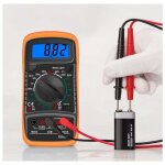Multim�tre num�rique xl830l 2000 comptes mini multim�tre testeur de pile courant tension ac dc r�sistance ...