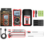 Multim�tre de r�sistance d'isolement 2 en 1, 19999 points, m�gohmm�tre 50v - 1000v avec pi / dar, mesure ...