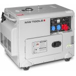 Mw tools - groupe électrogène insonorisé diesel 6kw 3x400v + 1x230v dg65e Mw tools - groupe électrogène insonorisé diesel 6kw 3x400v + 1x230v dg65e