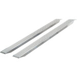 Mw tools - jeu de rampes aluminium 1000kg 2500x260mm largeur utile 222mm sor2500