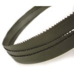 Lame de scie  ruban pour mtal 2450x27x0, 90 mm qualit m42 denture variable de 5 / 8 dents mw - tech ...