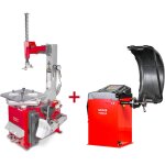 Mw tools - pack dmonte - pneu bt100 3x400v et quilibreuse de roues bb205 230v bt100 set2