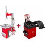 Mw tools - pack dmonte - pneu bt100 3x400v et quilibreuse de roues bb350 230v bt100 set3