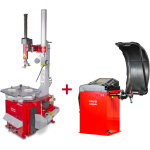Mw tools - pack dmonte - pneu bt200 3x400v et quilibreuse de roues bb205 230v bt200 set2