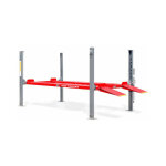 Mw tools ? pont de stationnement hydraulique 4 colonnes 3, 6t ? plaques de roulage 4200mm ? moteur 230v ...