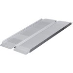 Mw tools - rampe de chargement pliable portable en aluminium 300kg 1220x720mm largeur utile 660mm arp1001 ...