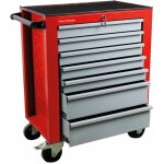 Mw tools - servante d'atelier 7 tiroirs rouge et grise robuste en acier soudé verrouillable roues ø125 ... Mw tools - servante d'atelier 7 tiroirs rouge et grise robuste en acier soudé verrouillable roues ø125 ...