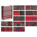 Mw tools - servante d'atelier compl�te robuste avec coffre ev xxl 782 outils mwe999g36a