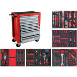 Mw tools - servante d'atelier complète starter 212 outils mwe211g Mw tools - servante d'atelier complète starter 212 outils mwe211g