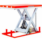 Mw tools - table �l�vatrice ciseaux �lectrohydraulique 1300mm 1000kg 230v tpsl1130