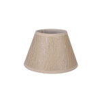 My lamp - abat - jour pliss� conique grace e27 beige (20x10x13)