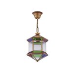 My lamp - pendant 1l e27 abat - jour rouge. noir (35xreg)