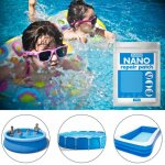 Super nano : 10 patchs de rparations impermables pour piscines, boues, matelas