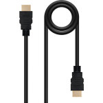 C�ble hdmi 1. 4 nanocable 10. 15. 1700 / hdmi male - hdmi male / 1m / black