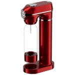 Naturamix - machine � gaz�ifier rouge + 2 bouteilles aquabella rouge