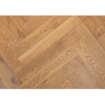 Naturasol - parquet contrecoll� ch�ne b�ton rompu - chatillon authentique - verni - larg. 12 cm
