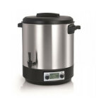 Nature&saveurs - st�rilisateur de bocaux �lectrique cuve inox avec �cran lcd robinet et minuteur 31l ...
