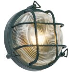 Nautica - applique murale - 1 lumi�re - h 20 cm - vert - rustique - �clairage ext�rieur - qazqa