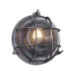Nautica - applique murale - 1 lumi�re - h 25 cm - argent� - rustique - �clairage ext�rieur - qazqa