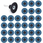 Naxunnn - 31 pcs 2 pouces 50mm disques abrasifs disques lamelles 40 grit 60 grit 80 grit