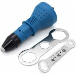 Nazalus - vente chaude - riveteuse �lectroportative pistolet � rivets sans fil kit d'outil de perceuse ...