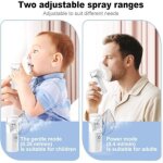N�buliseur pour enfants, n�buliseur portable rechargeable, adapt� aux adultes et aux enfants, inhalateur ...