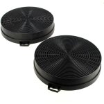 Filtre charbon (par 2) pour hotte bosch, hotte siemens, hotte neff