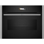 Neff - four combin� compact c24mr21n0, 45l, micro - ondes gril, chaleur tournante, �cran tft 3, 7', technologi ...