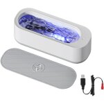 Nettoyeur de � ultrasons portable, id�al pour nettoyer lunettes, bijoux, montres, pinceaux de maquillage, ...