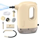 Nettoyeur vapeur multifonction 1 200 w, nettoyeur vapeur portable avec 8 accessoires, r�servoir de 300 ...