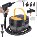 Nettoyeur vapeur portable, pour la maison, nettoyage haute temp�rature des joints et du carrelage (noir ...