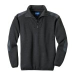 Pull troyer mellum taille s anthracite / noir